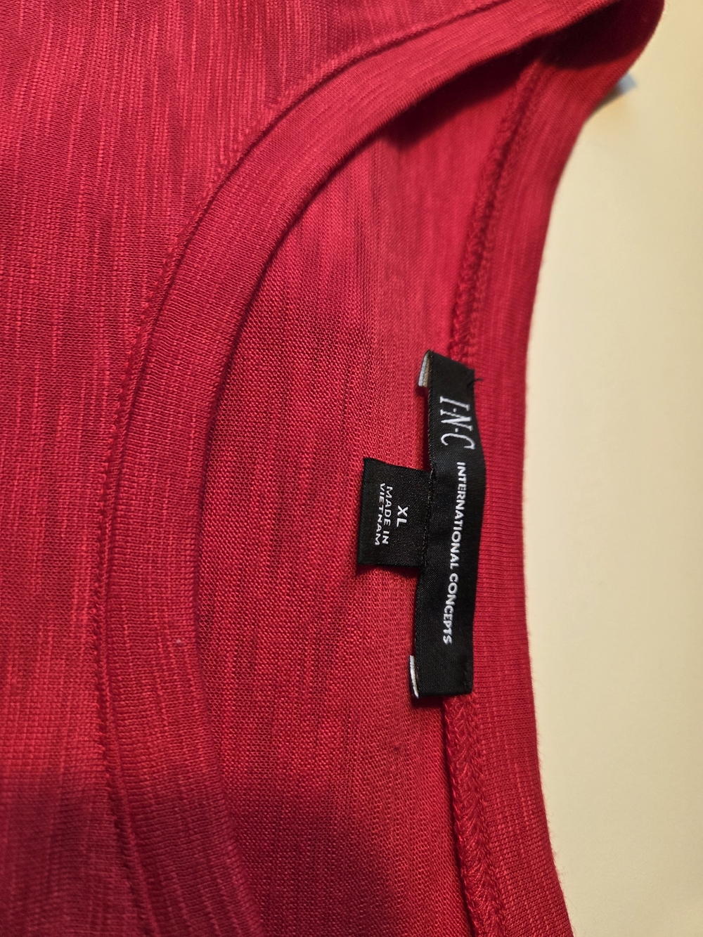 INC International Concepts Red XL